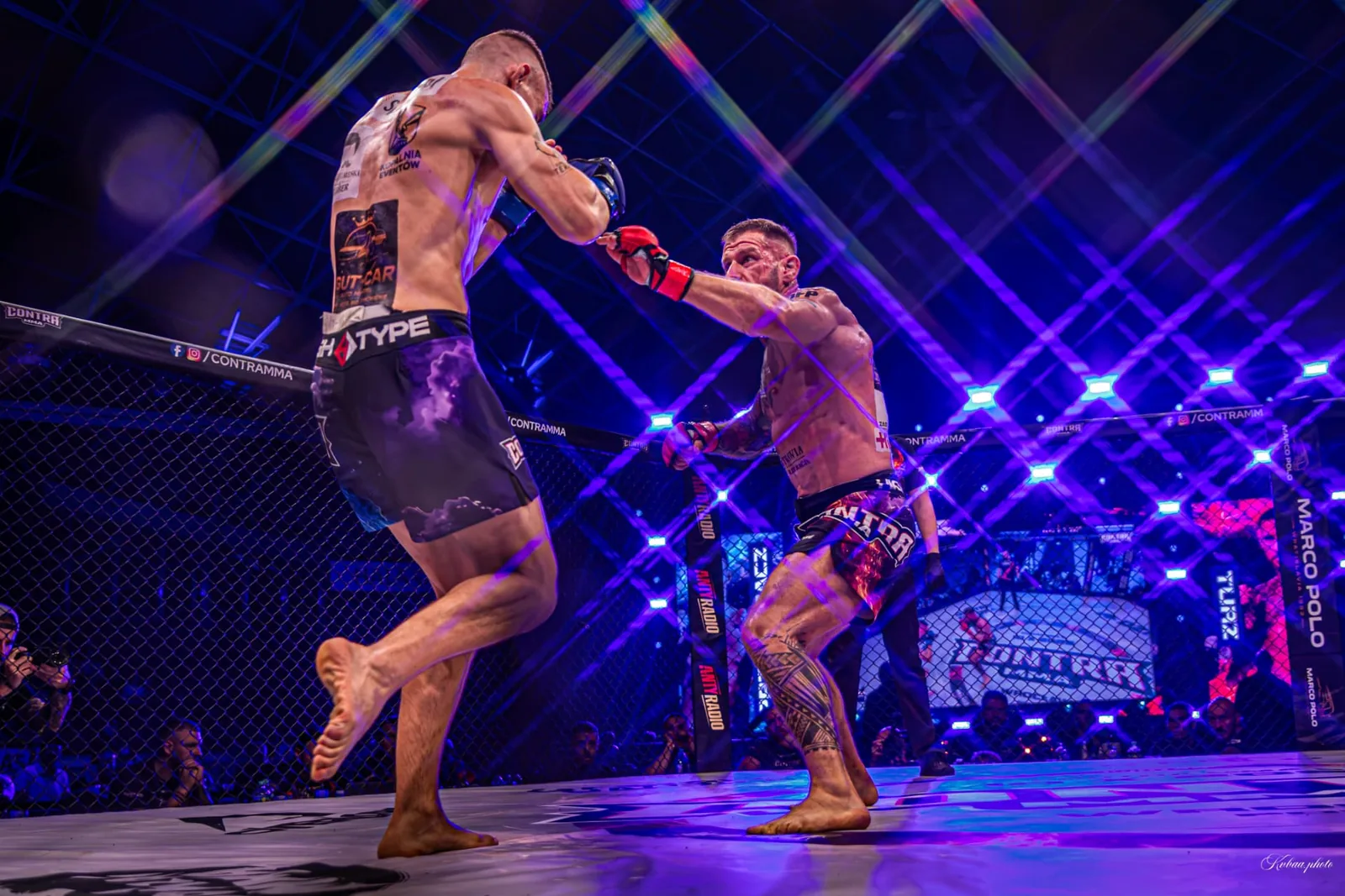 Adam w walce ze Sławomirem Turzem na Contra MMA 9